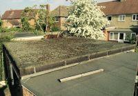 Flat roof before 