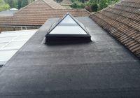 Flat roof after