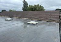 Completed pitch roof 